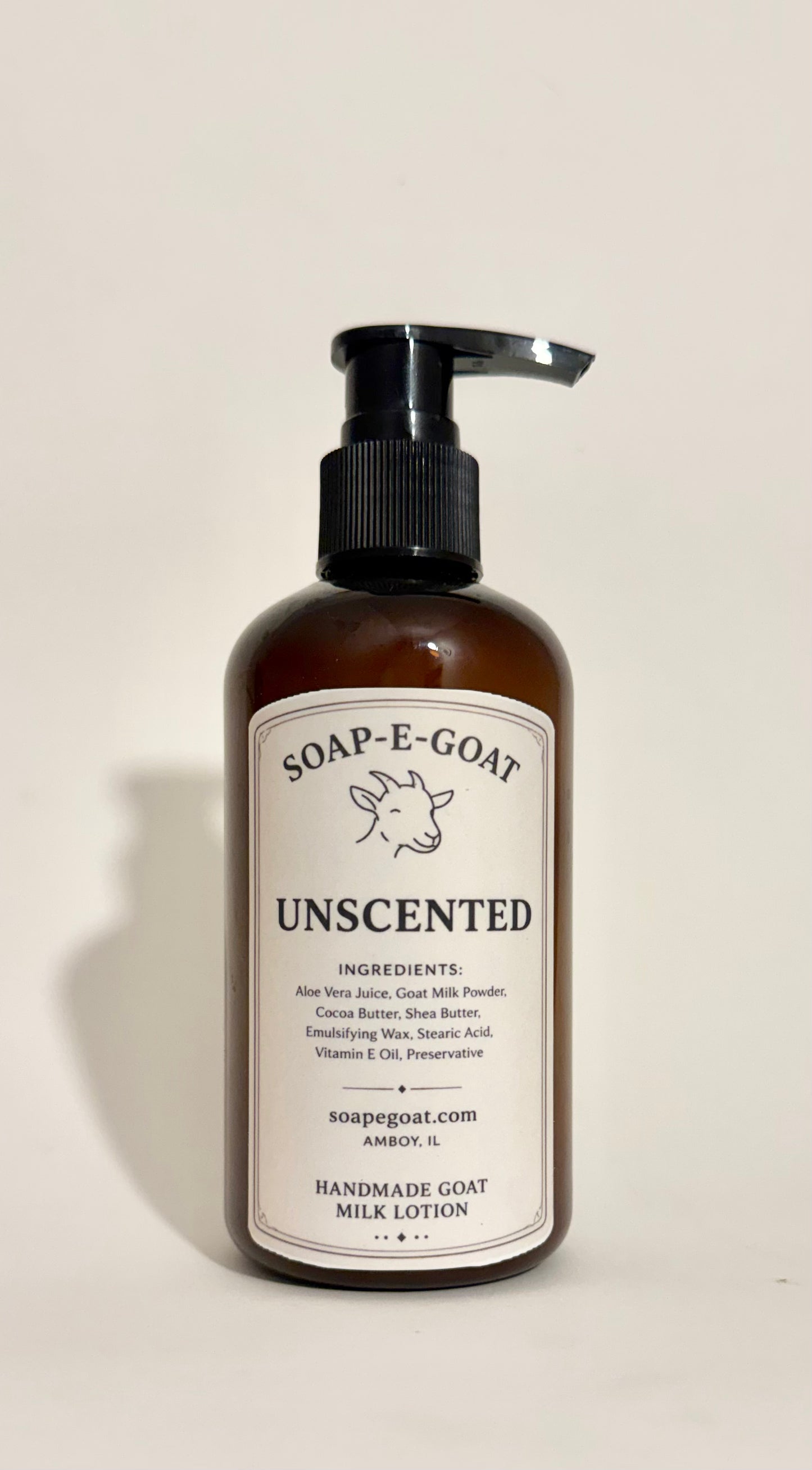 Unscented Goat Milk Lotion 8 ounce