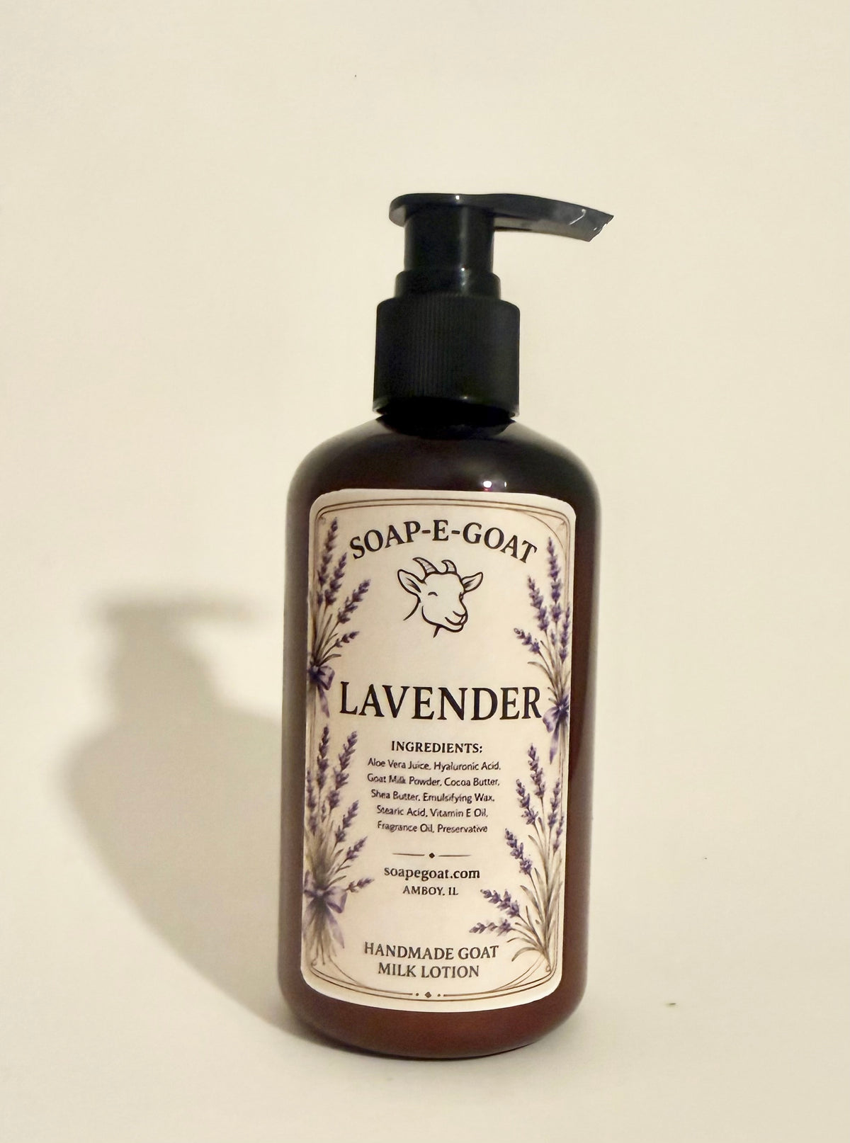 Lavender Goat Milk Lotion 8 ounce