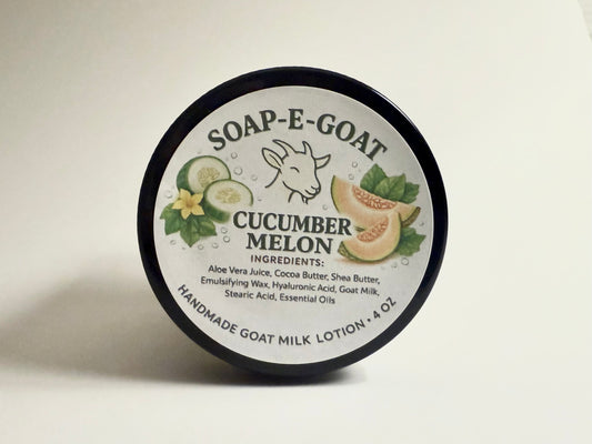 SOAP-E-GOAT Cucumber Melon Goat Milk Lotion