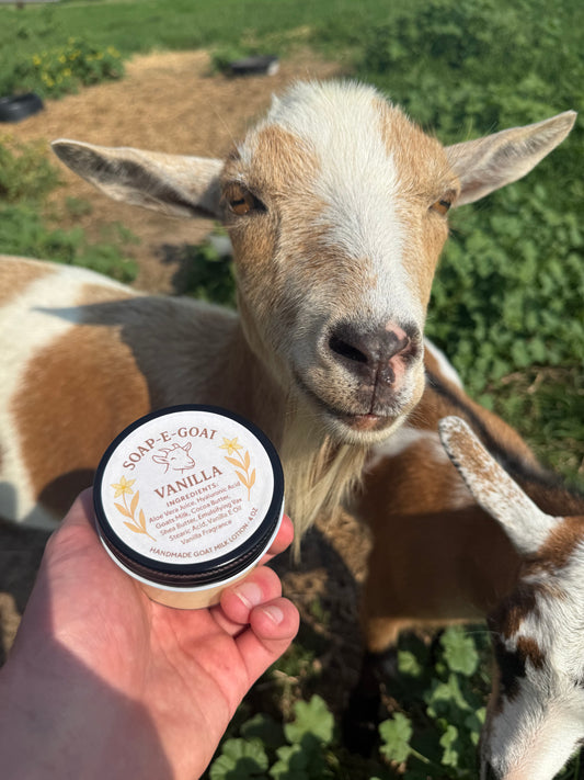 SOAP-E-GOAT Vanilla Goat Milk Lotion