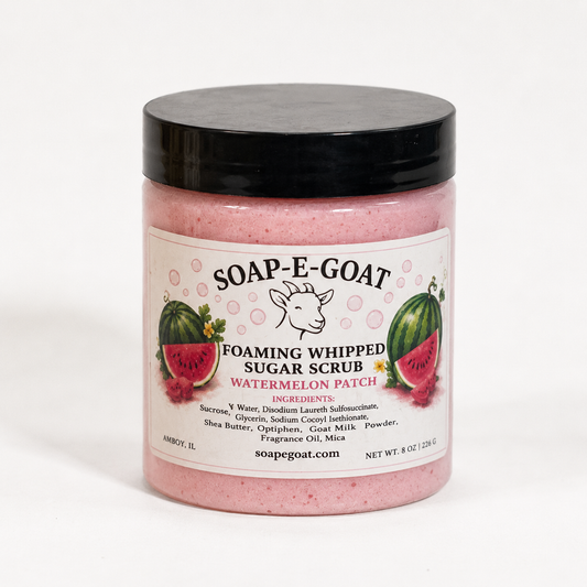 Watermelon Patch Foaming Whipped Sugar Scrub