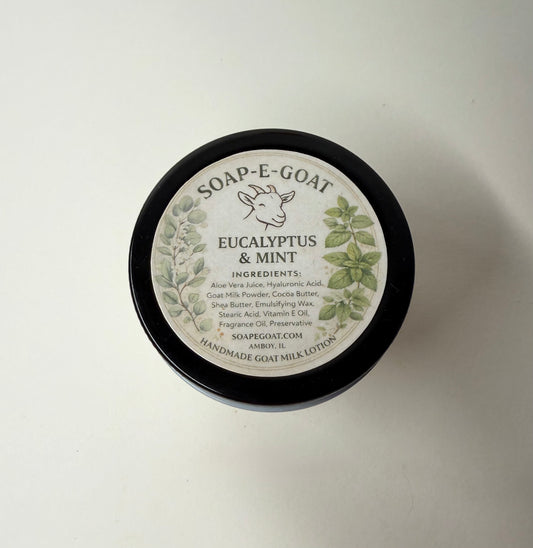 SOAP-E-GOAT Eucalyptus & Mint Goat Milk Lotion