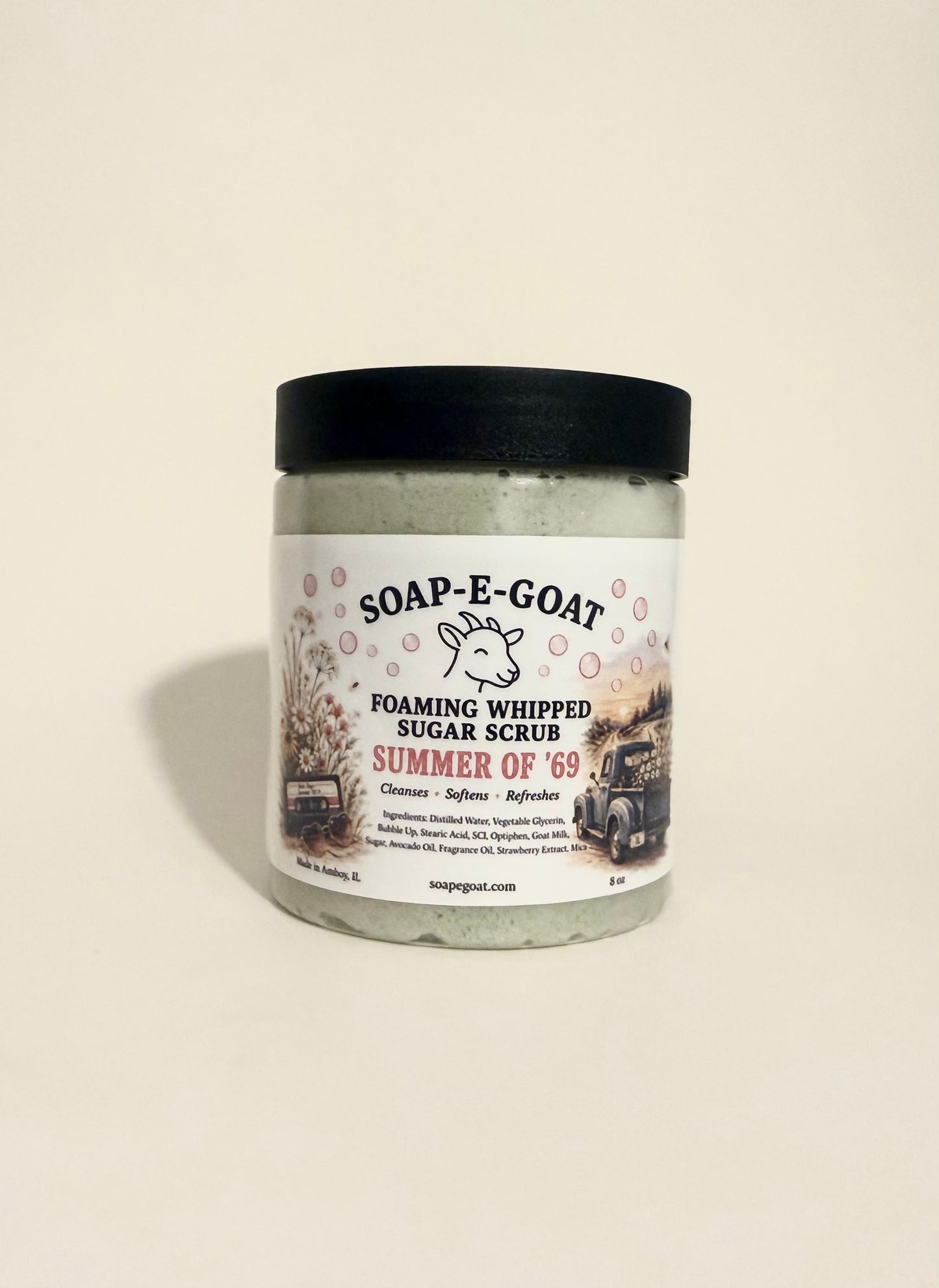 Summer of 69 Foaming Whipped Sugar Scrub