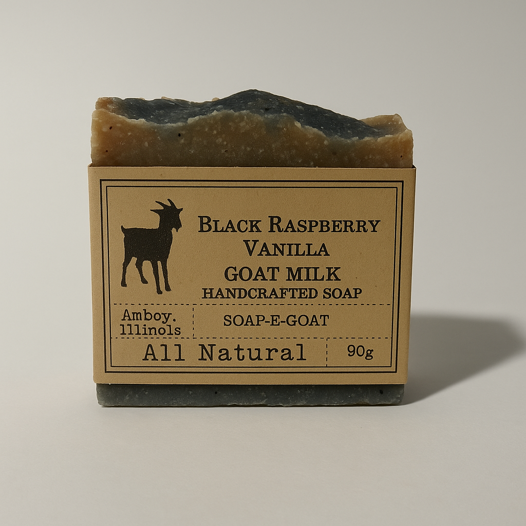 SOAP-E-GOAT Black Raspberry Vanilla