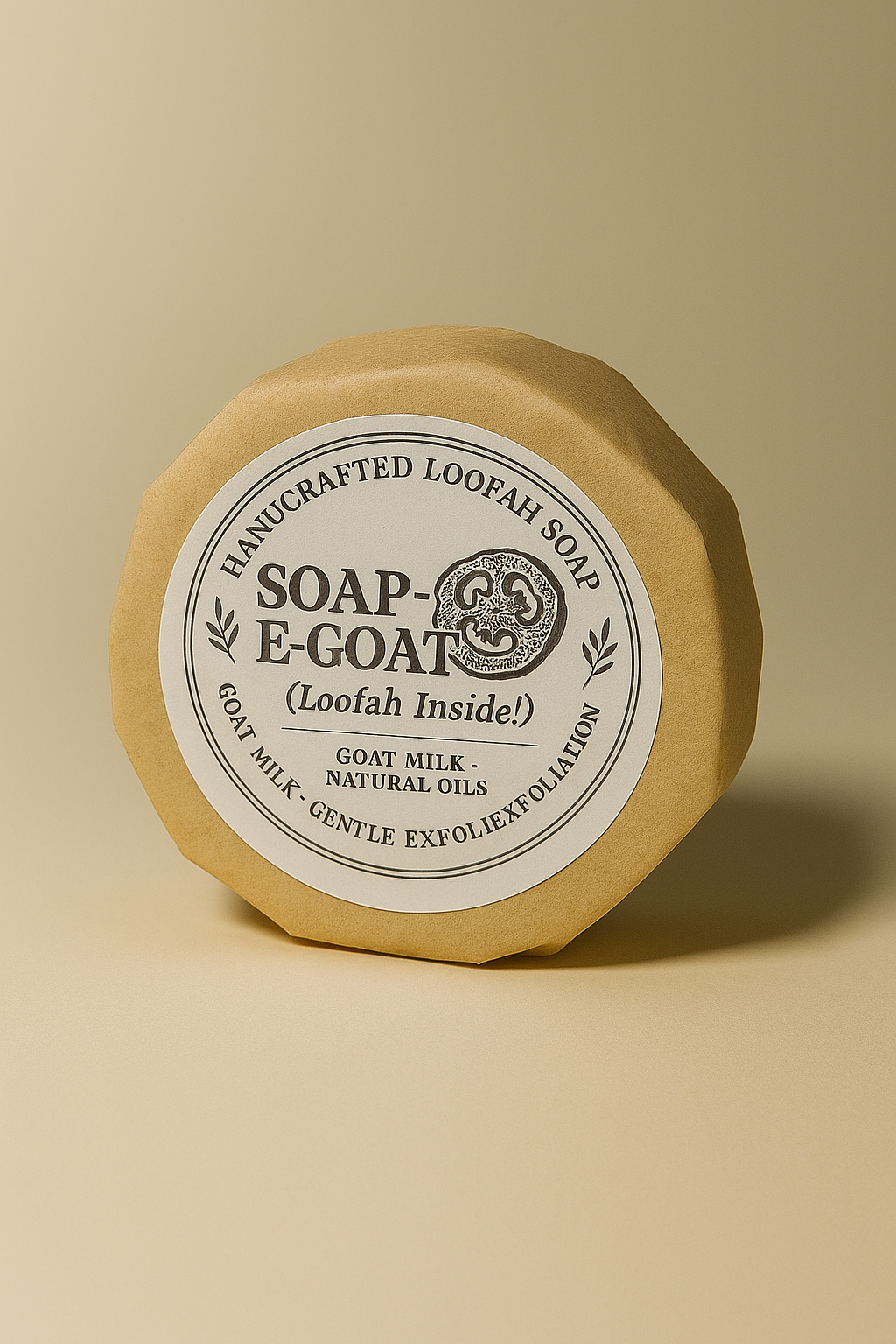SOAP-E-GOAT Loofah Soap